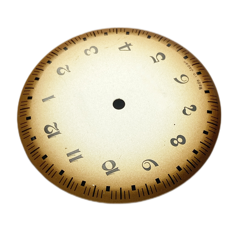 Fume retro design watch dial for man