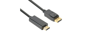 Display Port DP to HDMI Displayport to HDMI Cable Cord Male to Male