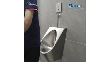 Wall Mounted Stainless Steel Urinal