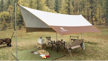Camel Sun Shade Rain Fly Girder Shelter Awning Beach Tent Sun Shelter Rain Fly Tarp Camping Tarp1