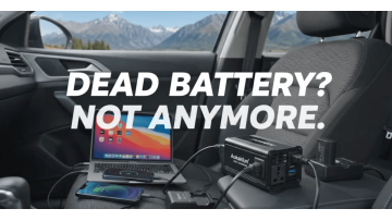 Aokaidun 12V Car Power Inverter: Charge 3 Devices at Once | Plug & Play