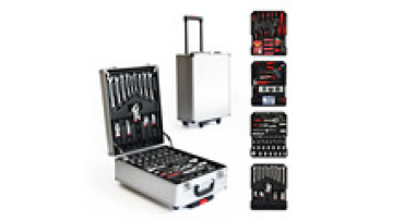 Zhixin 499 Pcs Carbon Steel Portable Suitcase Manual Hardware Household Toolbox Set1
