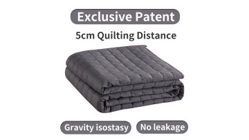 How are weighted blankets made