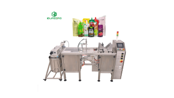 single station doypack filling machine for liquid