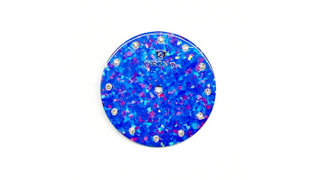 3D opal patterns watch dial 