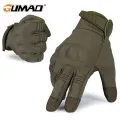 Army Glove Touch Screen Full Finger Gloves Hard Shell Fleece Tactical Combat Airsoft Military Hunting Hiking Mittens 2020 New