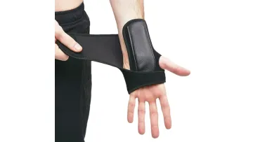 High-Density Fabric Wrist Wraps with Anti-Roll Design1