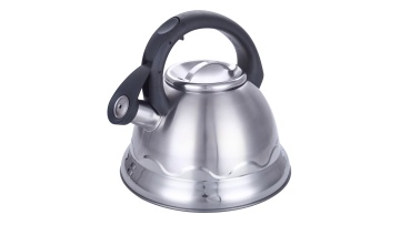 Black nylon handle stainless steel kettle FH-132