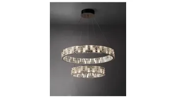Luxurious Round LED Crystal Chandelier for Modern Spaces1