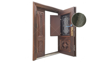Hot Sale Metal Steel Security Exterior Front Door