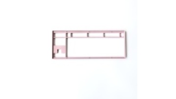 Custom Mechanical Keyboard Keycaps Case Cnc Machining Aluminum Alloy Part Anodized Aluminum OEM cnc Aluminum keyboard spare part1