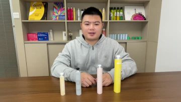 Collapsible Aluminium Hair Color Cream Tube