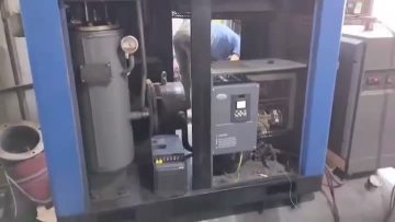 Air compressor for laser cutting