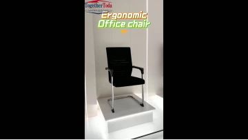 office chair with metal base