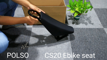DS001 CS20 Seat for CS20 Motorcycle Soft Foam Seat electric motorcycle seat1
