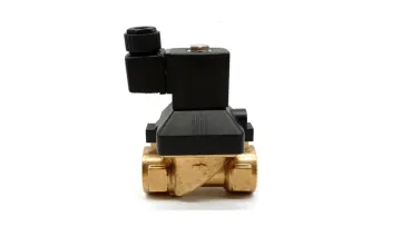 2 Way Normally Closed Diaphragm Pilot Operated Water Air Gas Brass Solenoid Valve 12V 24V 110V 220V1