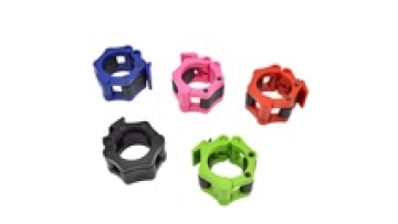 Custom Logo Clamping Barbell Collars - FitnessGymGear1