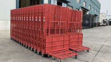 Foldable Warehouse Trolley