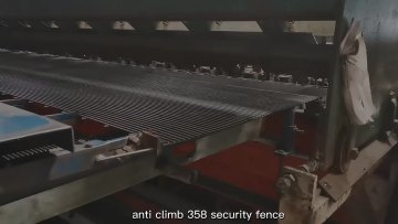 Top quality manufacturer high security 358 safety fence price,anti climb wire mesh fence1