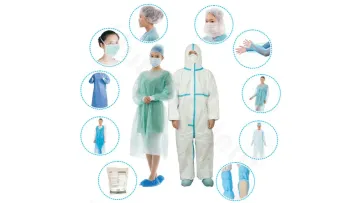 Disposable Surgical Gown FDA 510K Level-3 Operating Room/Emergency Room Use Surgeon Product1
