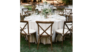 Hot Sale Commercial Furniture Rectangle Shape Nature Wood Outdoor  Hotel  Folding Wooden  Wedding  Banquet Table1