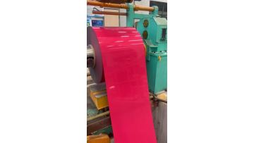 Color-laminated tinplate coils in rolls