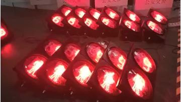200mm pedestrian traffic light with timer