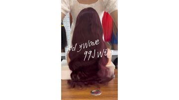 Wine Red 99J Colored Transparent Lace Front Human Hair Wigs Body Wave Burgundy Glueless 13x4 Full HD Lace Frontal Wigs For Women1