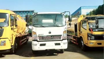 howo sewage suction truck