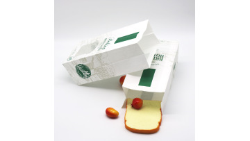 paper take away bag with window
