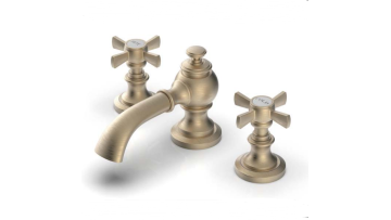 Widespread Lavatory Brushed Bronze Black Faucet