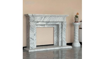 Hand Carved Marble Fireplace Surround for Custom Orders