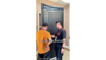 Sell smart lock pre-sale details demonstration