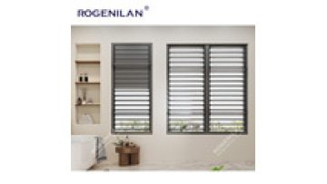 Automatic Aluminium Louver outdoor shutters sunshade louver and waterproof blind1