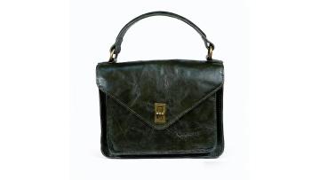 Timeless Vintage Genuine Leather Top-Handle Bag