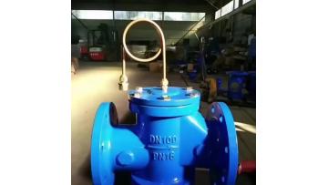Self operated control valve