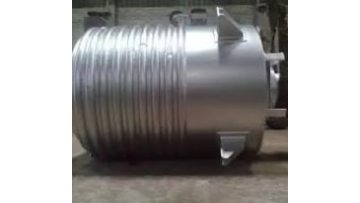 Horizontal External Half Pipe Coil Stainless Steel Reactor