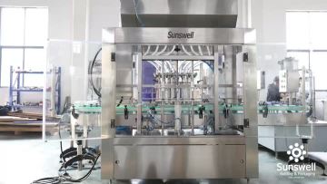 2000BPH PET&Aluminum water filling machine
