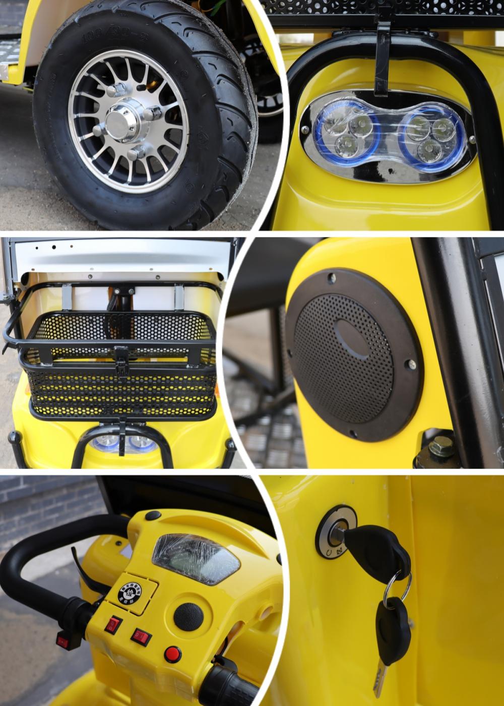 Electric mobility scooter used