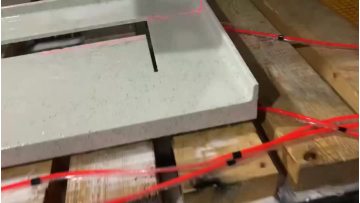 Bridge saw type cnc stone cutting machine for marble granite quartz kitchen countertop