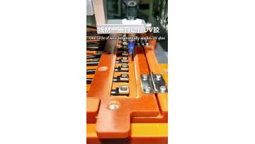 UV glue application in fixing wires