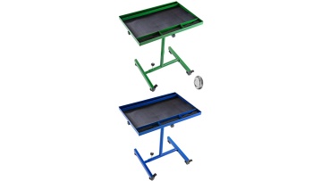 Adjustable height tool cart