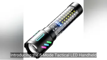 5-Mode Tactical LED Handheld Flashlight with Adjustable Focus1
