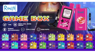 RandM game box disposable vape 