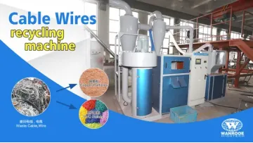 Waste Electric Copper Aluminum Metal Wire Scrap Recycling Cable Granulator Machine1
