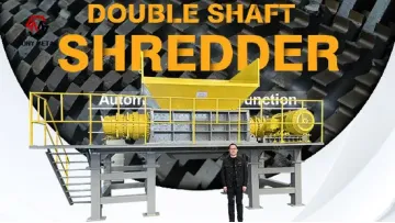 Waste Steel Thin Material Double Shaft Shredder Machine Scrap Metal Shredder for Iron and Steel1