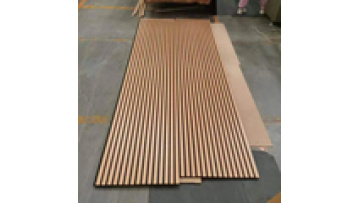 High Quality Soundproof MDF Akupanel Wood Slatted Acoustic Felt Panels for Interior Decoration1