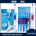 Oral B Sonic Electric Toothbrush D12 Vitality Rachargeable Rotating Ultrasonic Automatic Replacement Heads Electronic Toothbrush