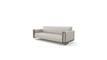 MORE DESIGN Wholesale Modern Leather Beauty for Hair and Spa Salon Hotel Use Waiting Office Reception Sofa