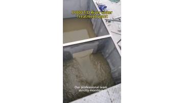 Tap water plant water purification plant